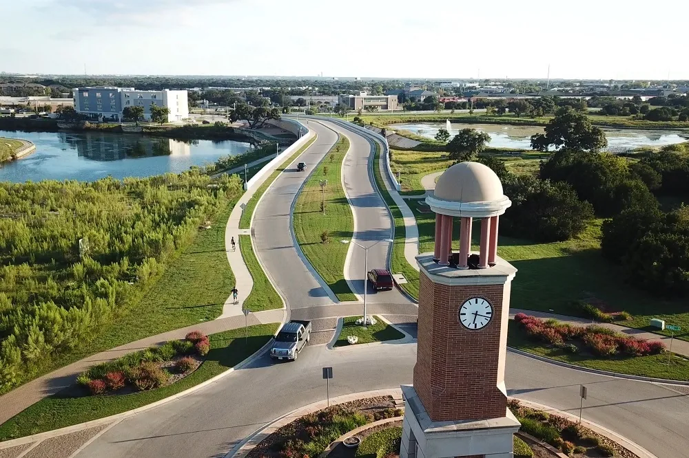 Heritage Park Bell Tower in Cedar Park, TX near Contour & Sculpt Aesthetics, the top choice for natural aesthetics in Cedar Park TX